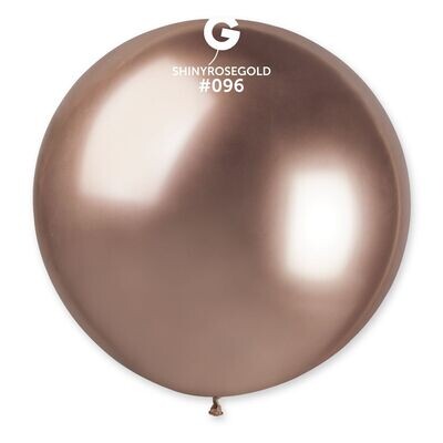 Gemar Latex Balloons Shiny Rose Gold #096 31in - 1 piece