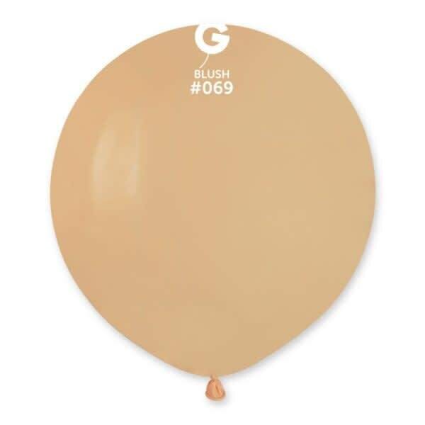Gemar Latex Balloons Standard Blush #069 19in - 25 pieces