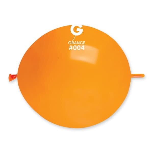 Gemar Latex Balloons Standard Orange #004 13in - 50 pieces