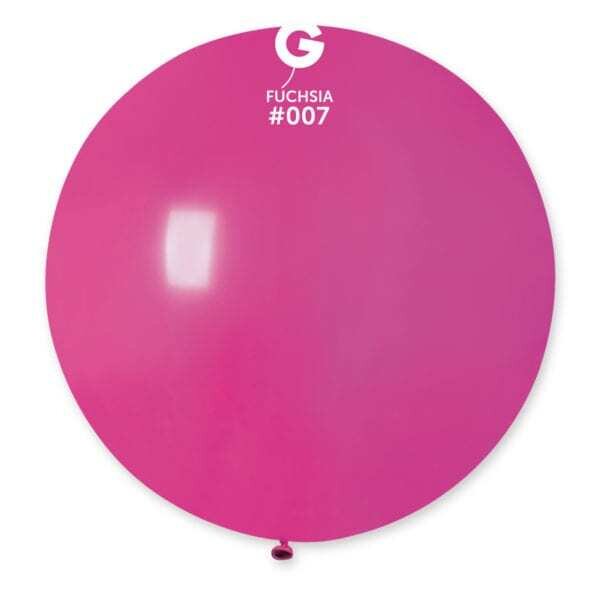 Gemar Latex Balloons Standard Fuchsia #007 31in - 1 piece