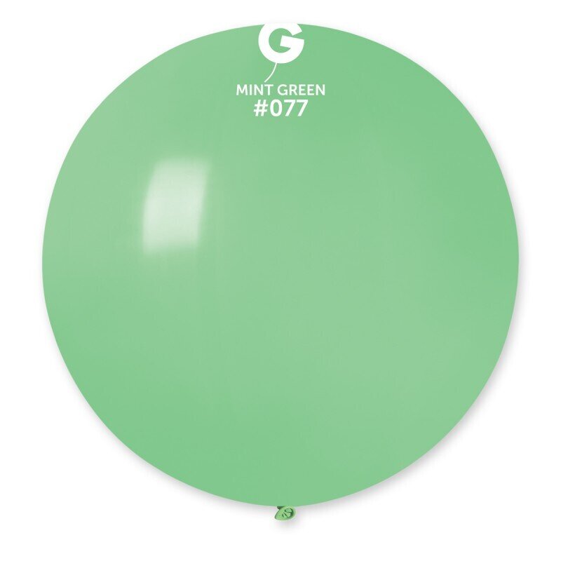 Gemar Latex Balloons Standard Mint Green #077 31in - 1 piece