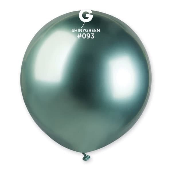 Gemar Latex Balloons Shiny Green #093 19in - 25 pieces