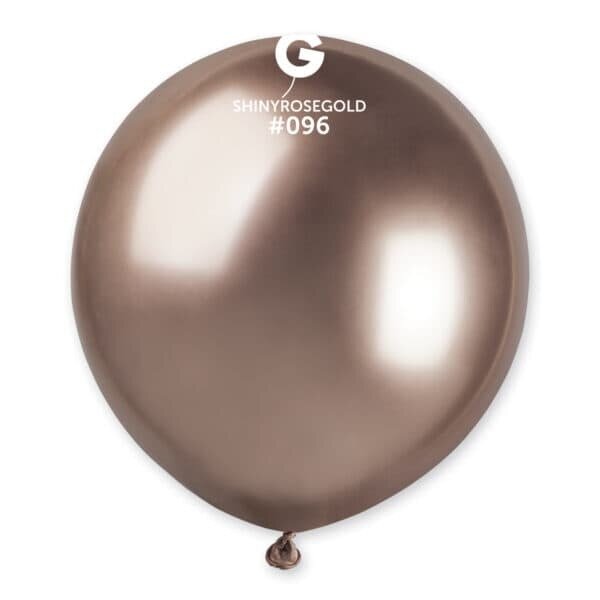 Gemar Latex Balloons Shiny Rose Gold #096 19in - 25 pieces