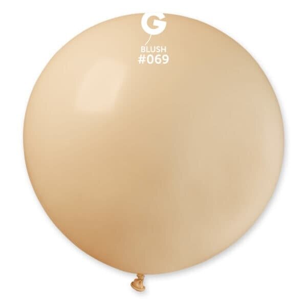 Gemar Latex Balloons Standard Blush #069 31in - 1 piece