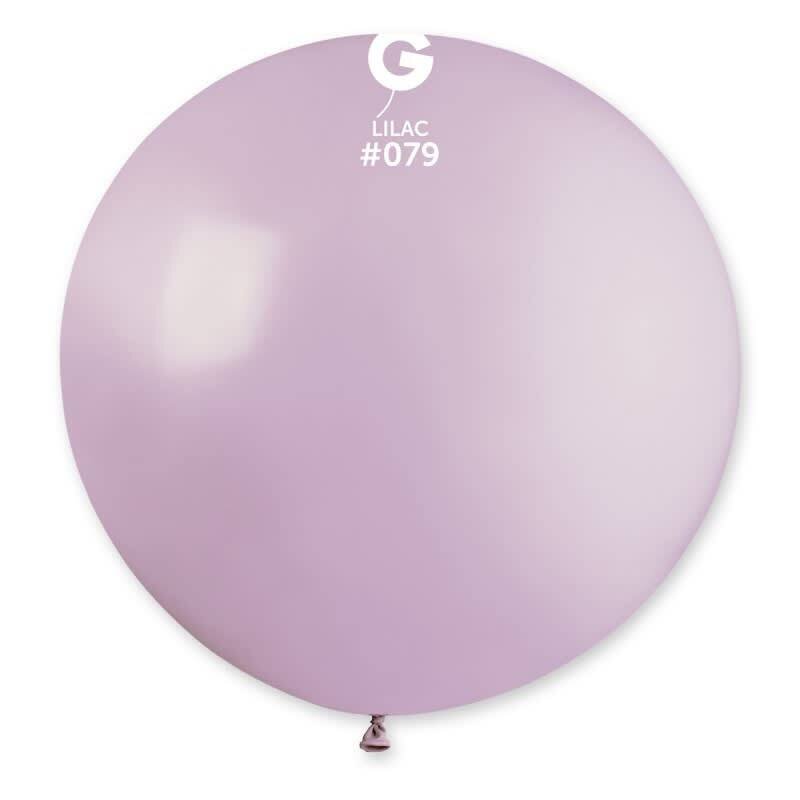 Gemar Latex Balloons Standard Lilac #079 31in - 1 piece
