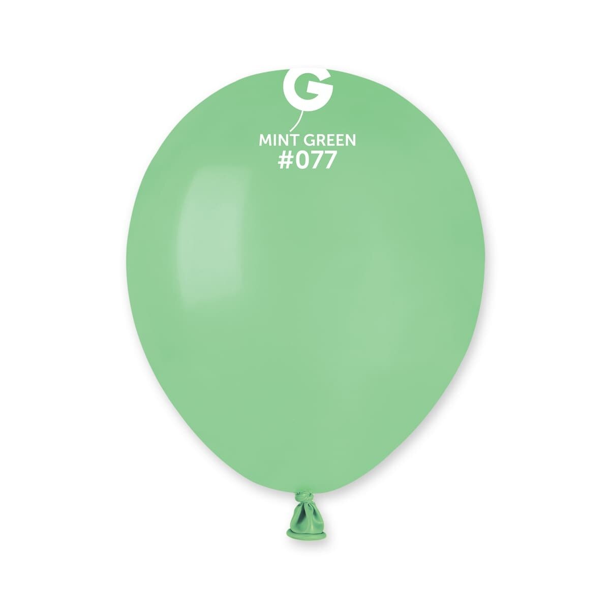 Gemar Latex Balloons Standard Mint Green #077 5in - 100 pieces