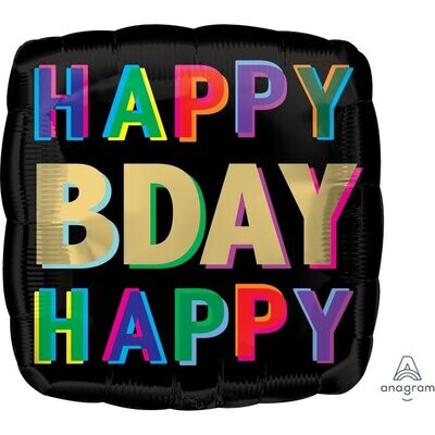 Big Bold Birthday 18"