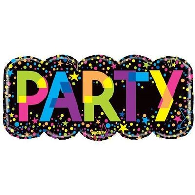 Mighty Colorful Party 38"