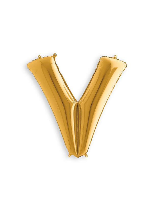 Gold V Giant Letter 3299201 - 34"