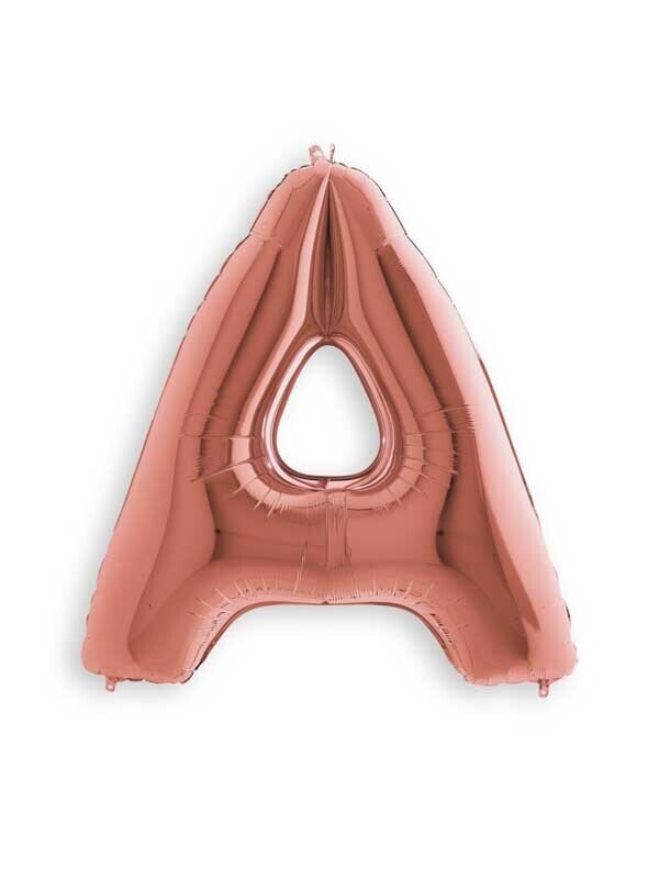 Rose Gold A Giant Letter 3656401 - 34"