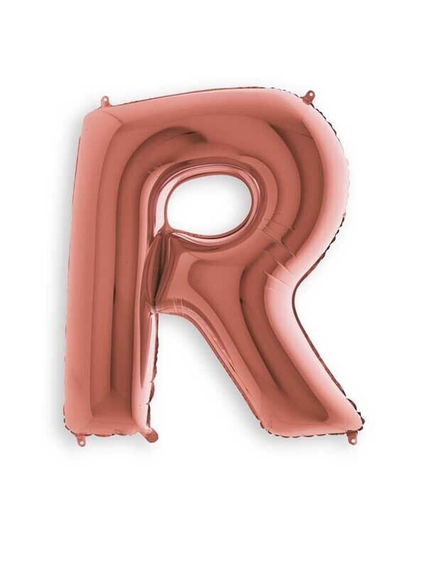 Rose Gold R Giant Letter 3658101 - 34 in