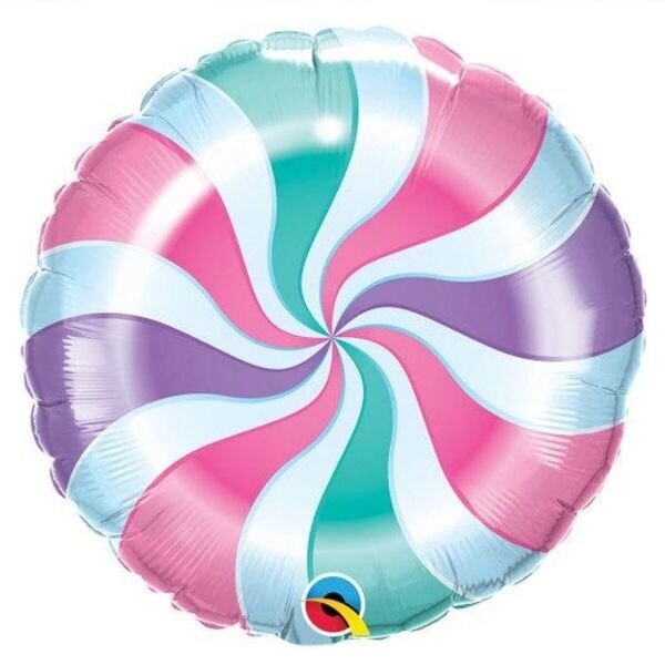 Candy Pastel  Swirl 18"
