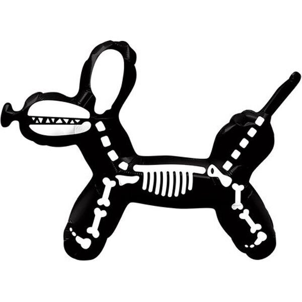 Balloon Dog Skeleton 14"