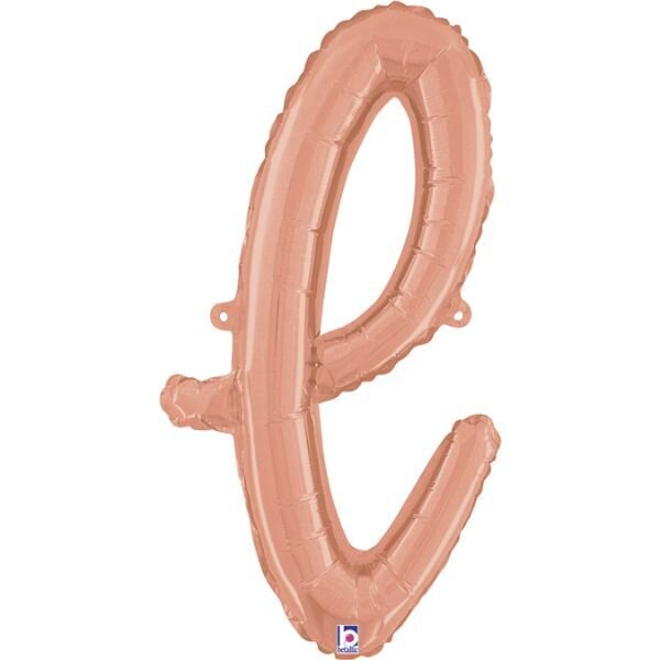 Script Letter "l" Rose Gold 14"