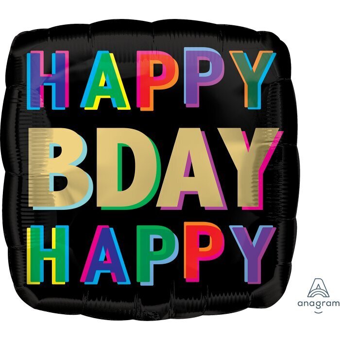 Big Bold Birthday 18"