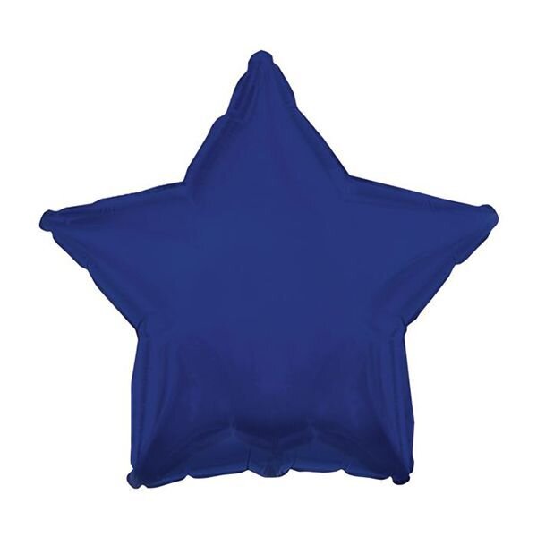 Navy Blue Star 18"