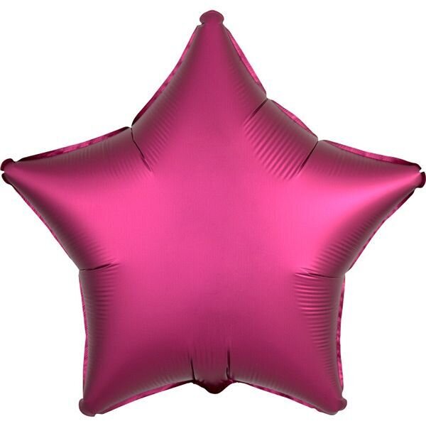 Satin Luxe Pomegranate Star 18"