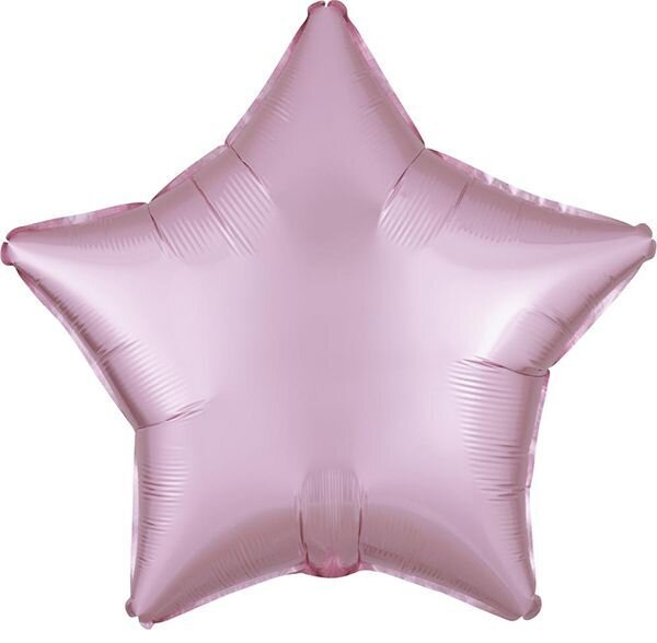 Satin Luxe Pastel Pink Star 18"