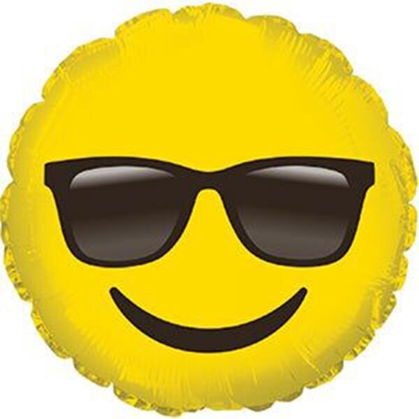 Emoji with Glasses 18"