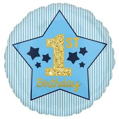Boy 1st Birthday 17'