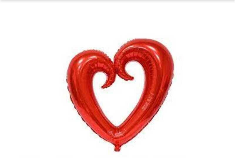 Heart Red 36 in