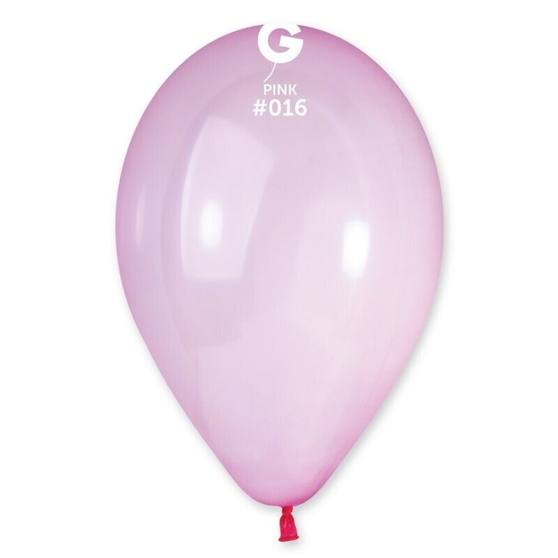 Gemar Latex Balloons Crystal Pink #016 13in - 50 pieces