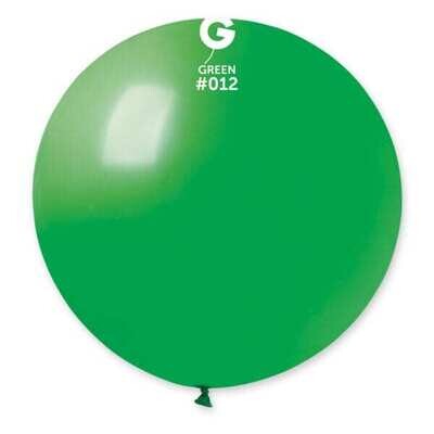 Gemar Latex Balloons Standard Green #012 31in - 1 piece