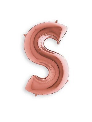 Rose Gold S Giant Letter 3658201 - 34in