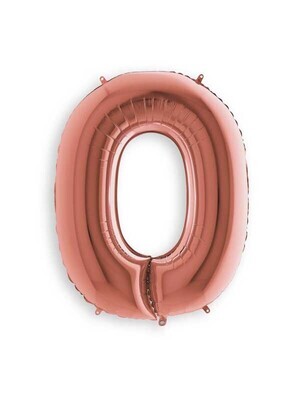 Rose Gold O Giant Letter 3657801 - 34"
