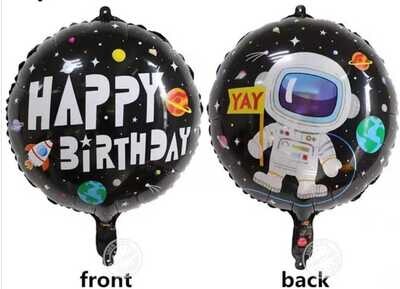 Happy Birthday Space 18"
