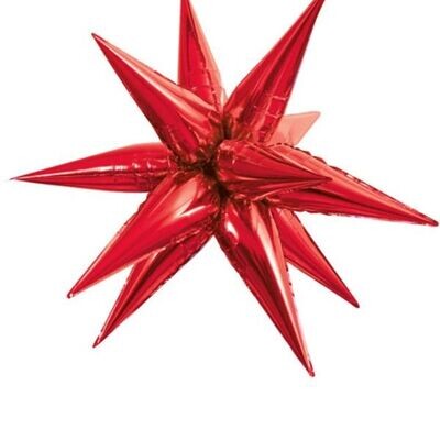 Starburst Red 40"