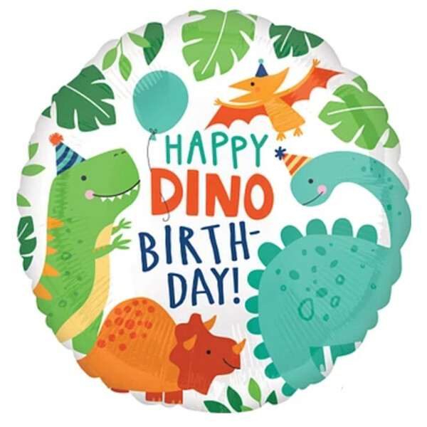 Happy Dino Birthday 17"