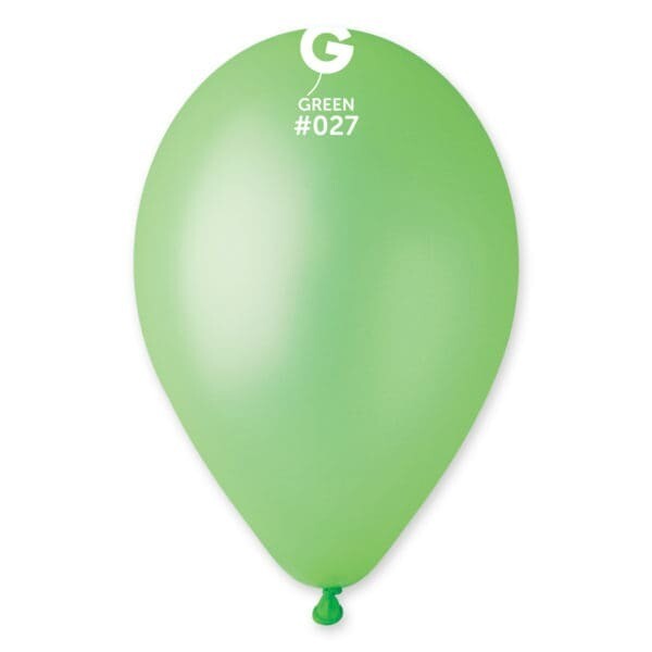 Gemar Latex Balloons Neon Green #027 12in - 50 pieces