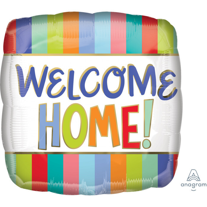 Welcome Home Stripes 18"