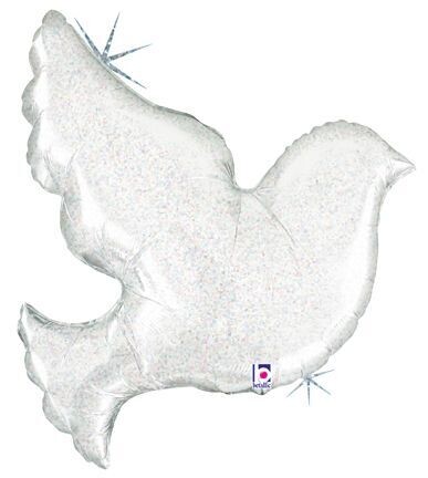 Pearl White Dove 34"