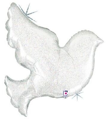 Pearl White Dove 34"