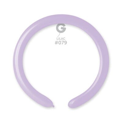 Gemar Latex Balloons Standard Lilac #079 2in - 50 pieces