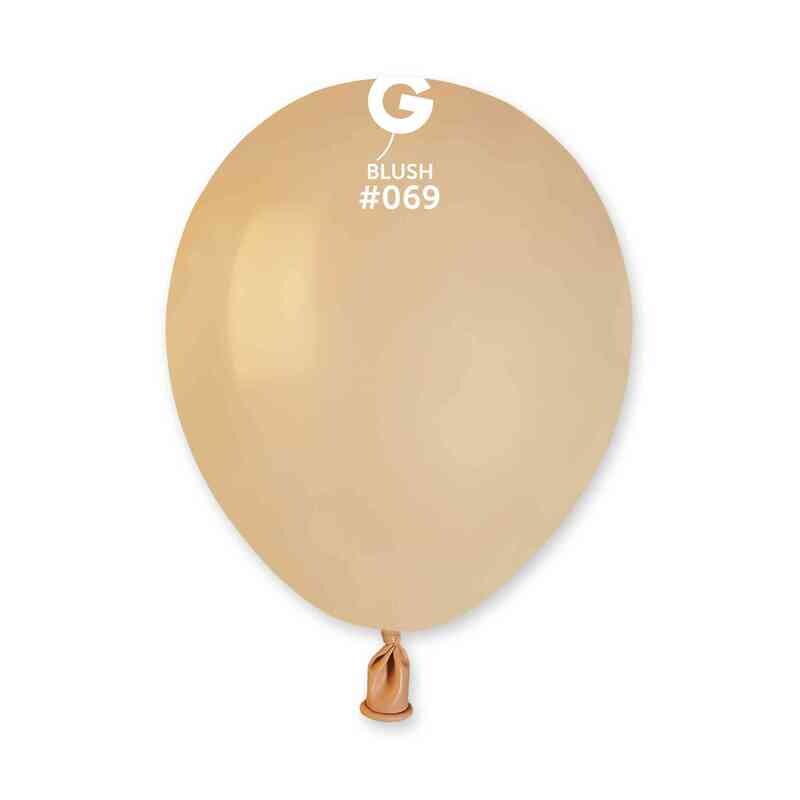 Gemar Latex Balloons Standard Blush #069 5in - 100 pieces