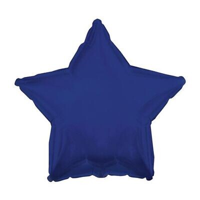 Navy Blue Star 18"