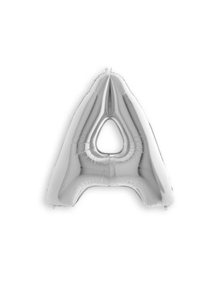 Silver A Giant Letter 3294601 - 34 in