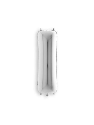 Silver I Giant Letter 3296301 - 34 in