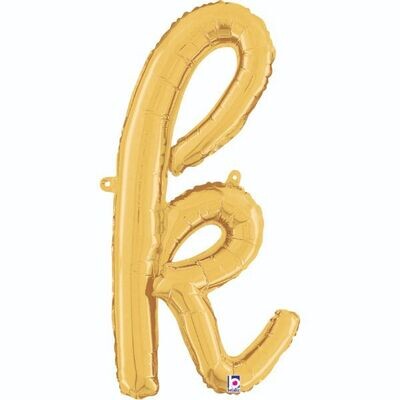 Script Letter "k" Gold 24"