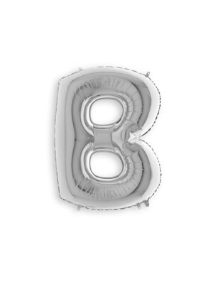 Silver B Giant Letter 3294801 - 34"