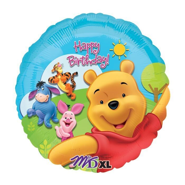 Pooh&Friends Sunny Happy B'day 18'