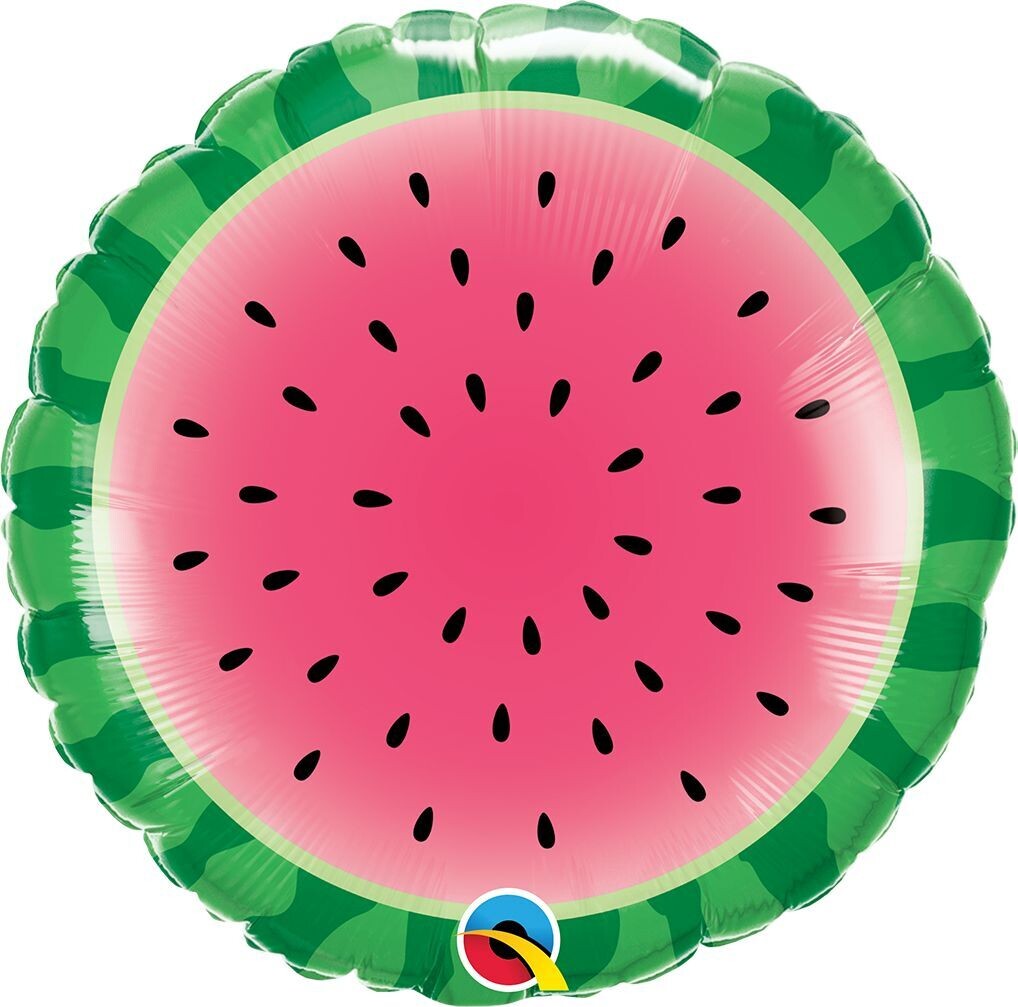 Sliced Watermelon 18", How do you want the balloon?: Deflated