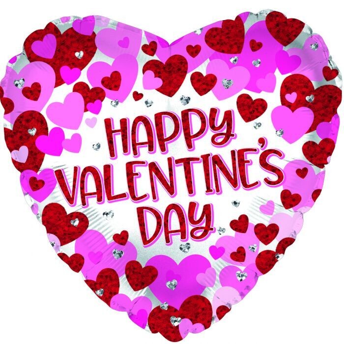 Happy Hearts Valentine 9"