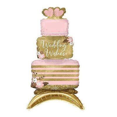 Wedding Cake Centerpc 25"