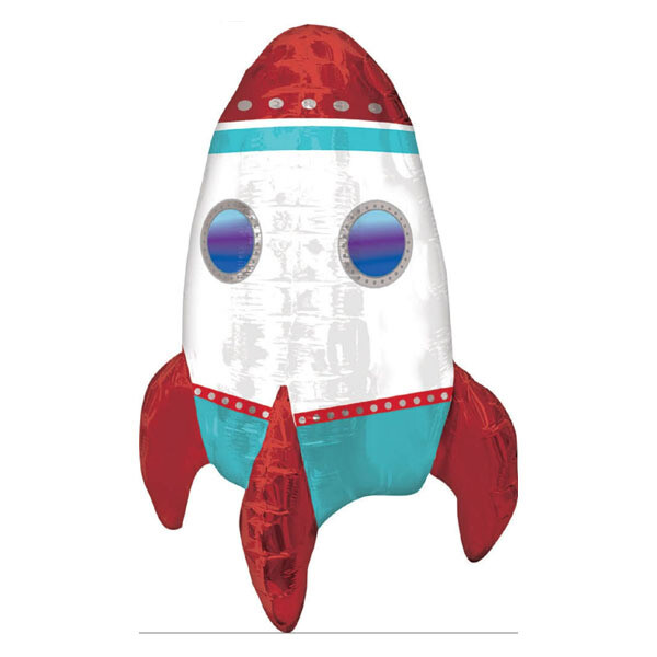 ROCKET SHIP 16" x 21"