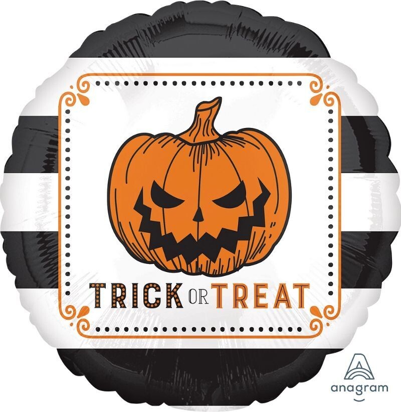 Trick Or Treat Pumpkin 18"