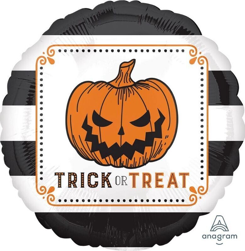 Trick Or Treat Pumpkin 18"